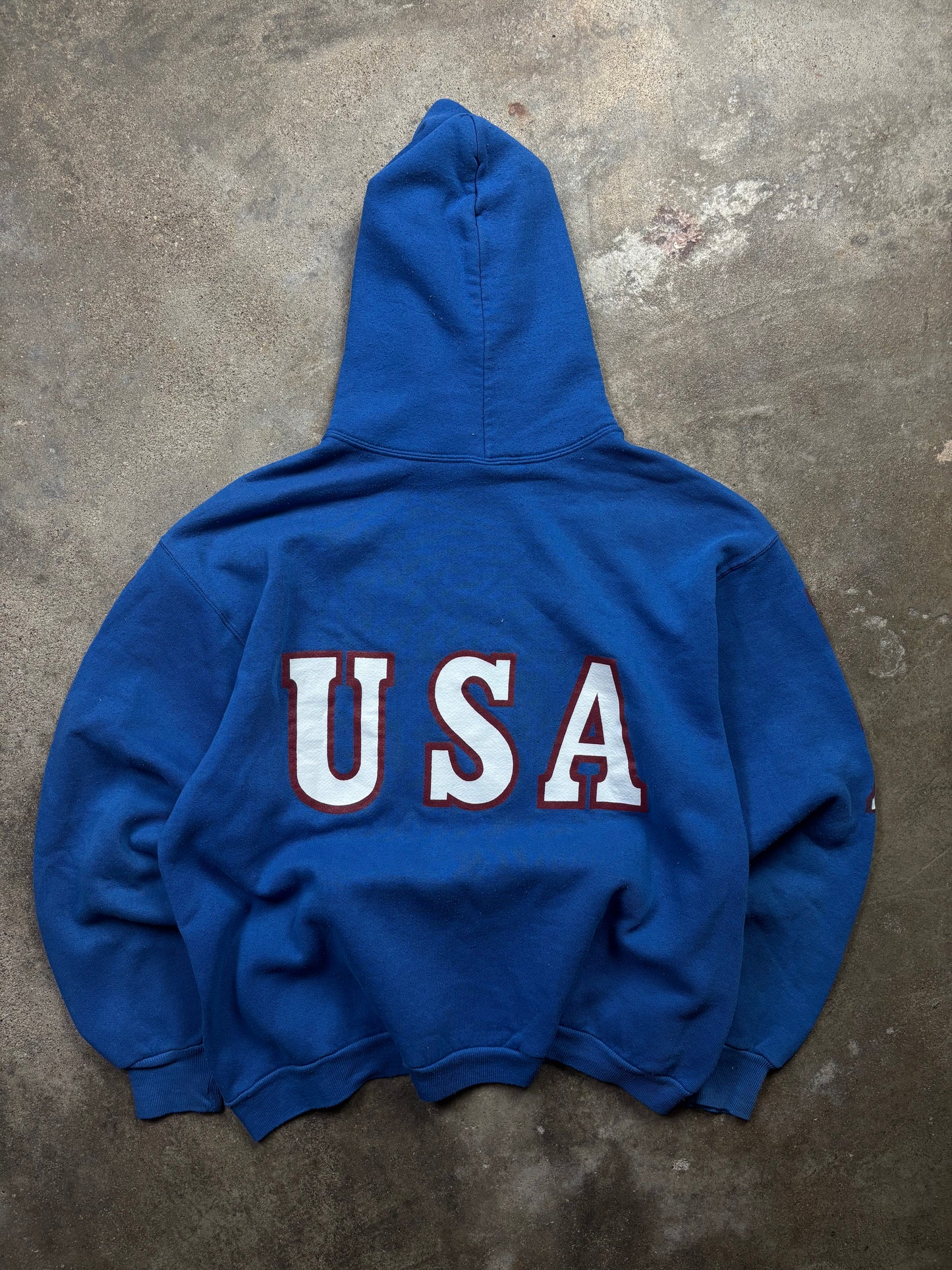 Vintage Russel Athletic USA Hoodie Size XL