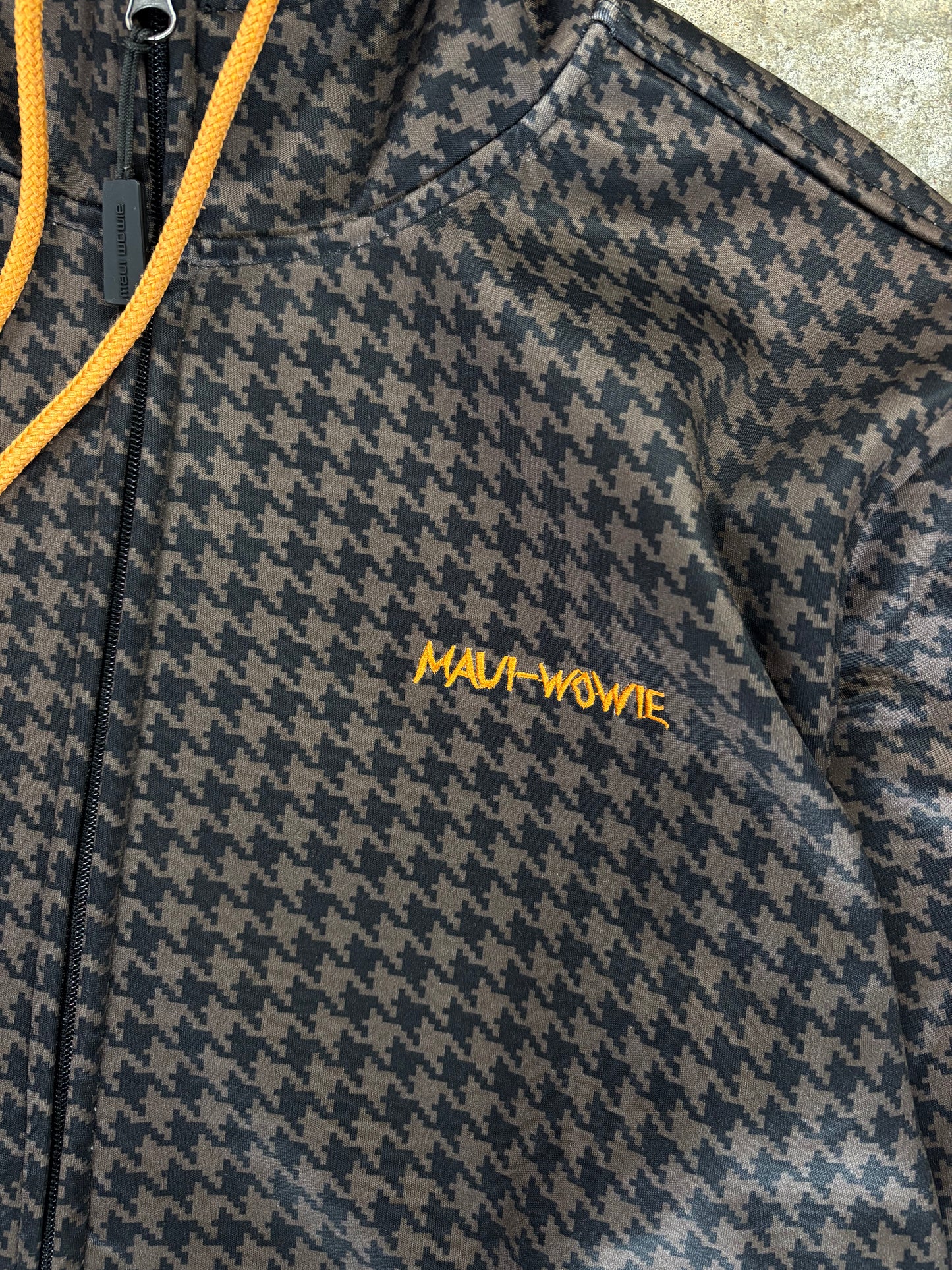 Vintage Maui Wowie Softshell Zip Hoodie