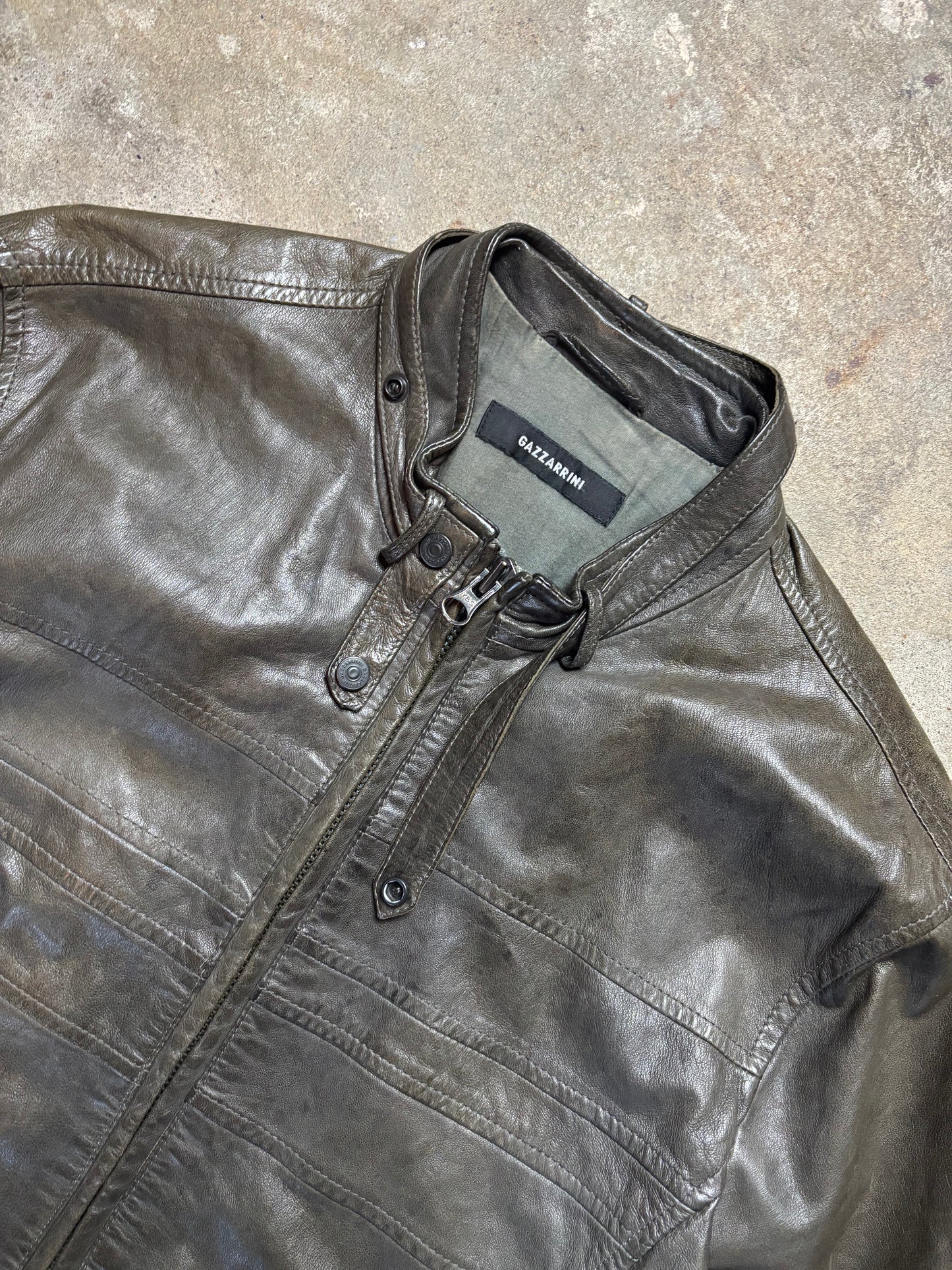 Vintage Biker Leather Jacket