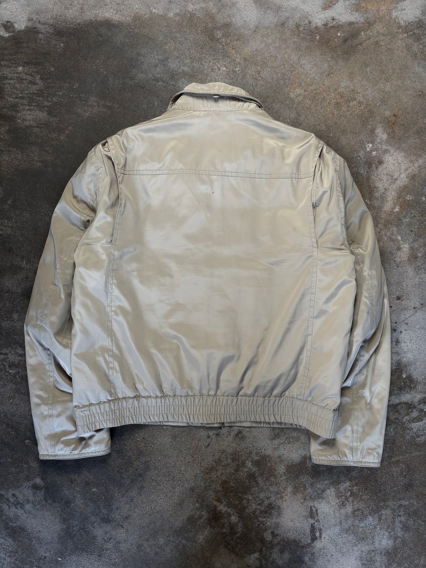 Vintage Blauer Bomberjacke