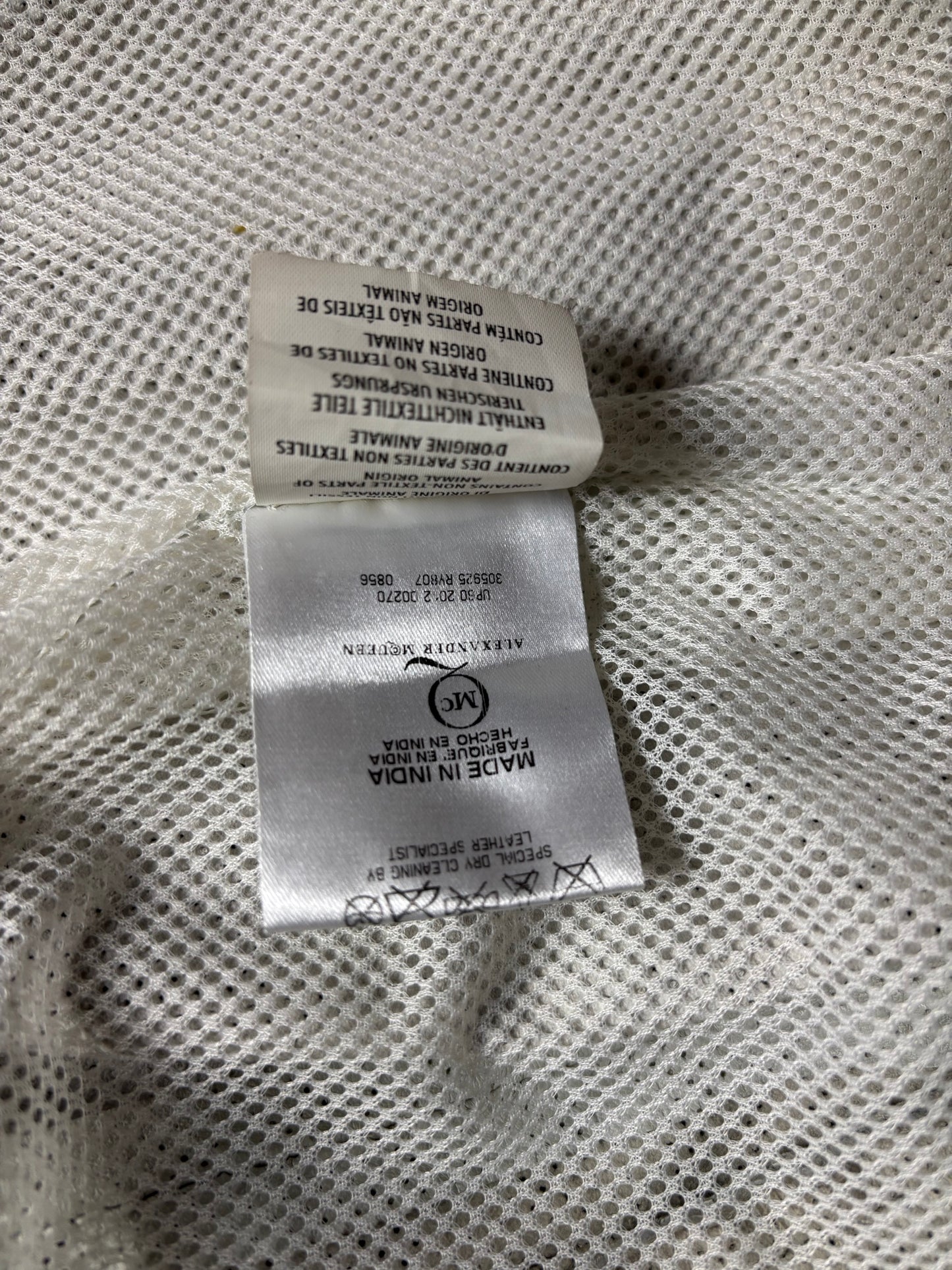 Vintage Alexander Mc Queen (McQ) Leather Jacket