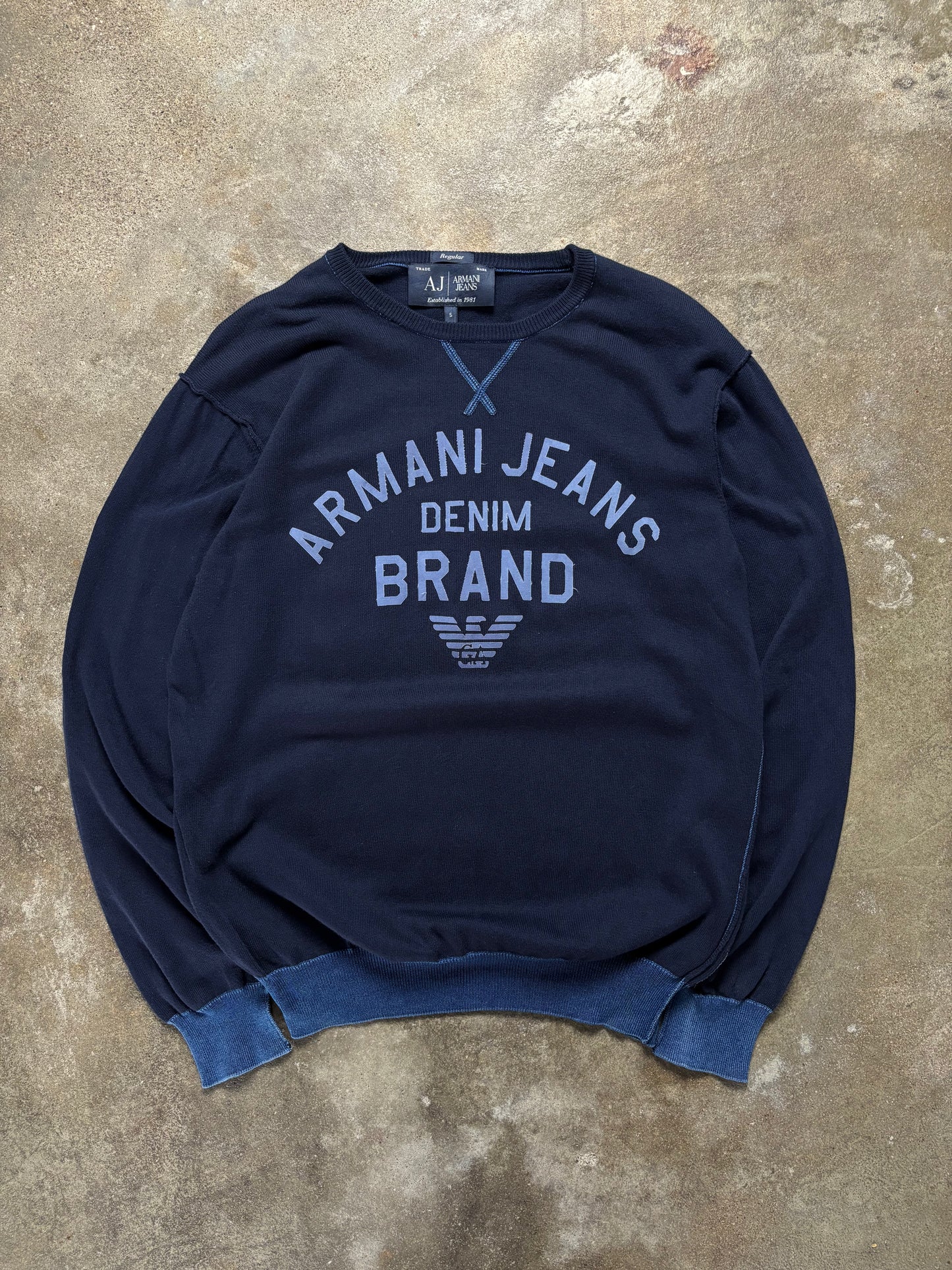 Vintage Armani Jeans Sweatshirt