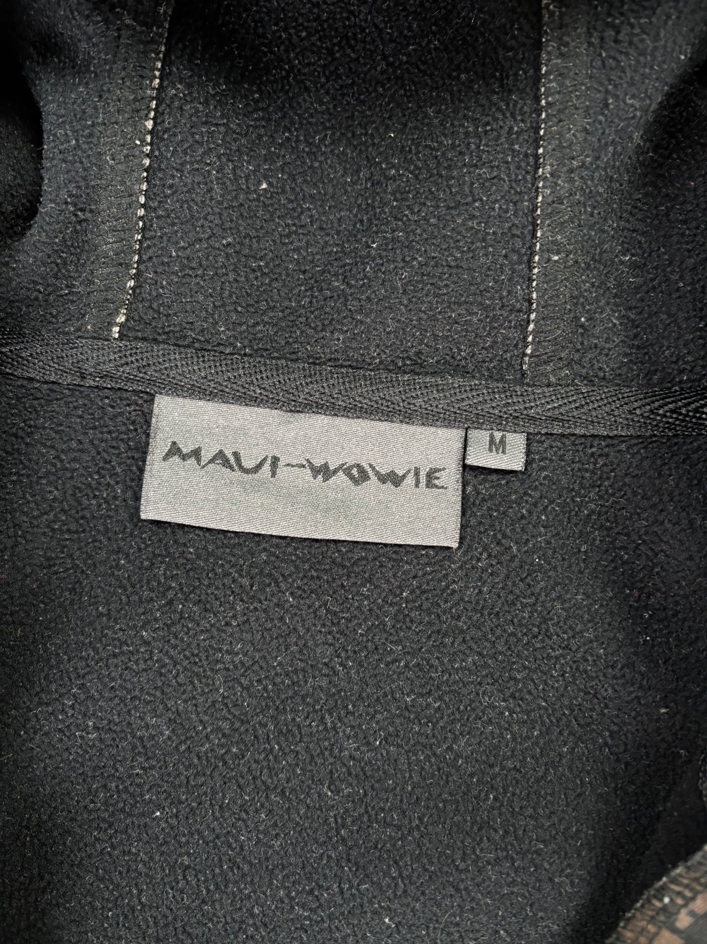 Vintage Maui Wowie Softshell Zip Hoodie