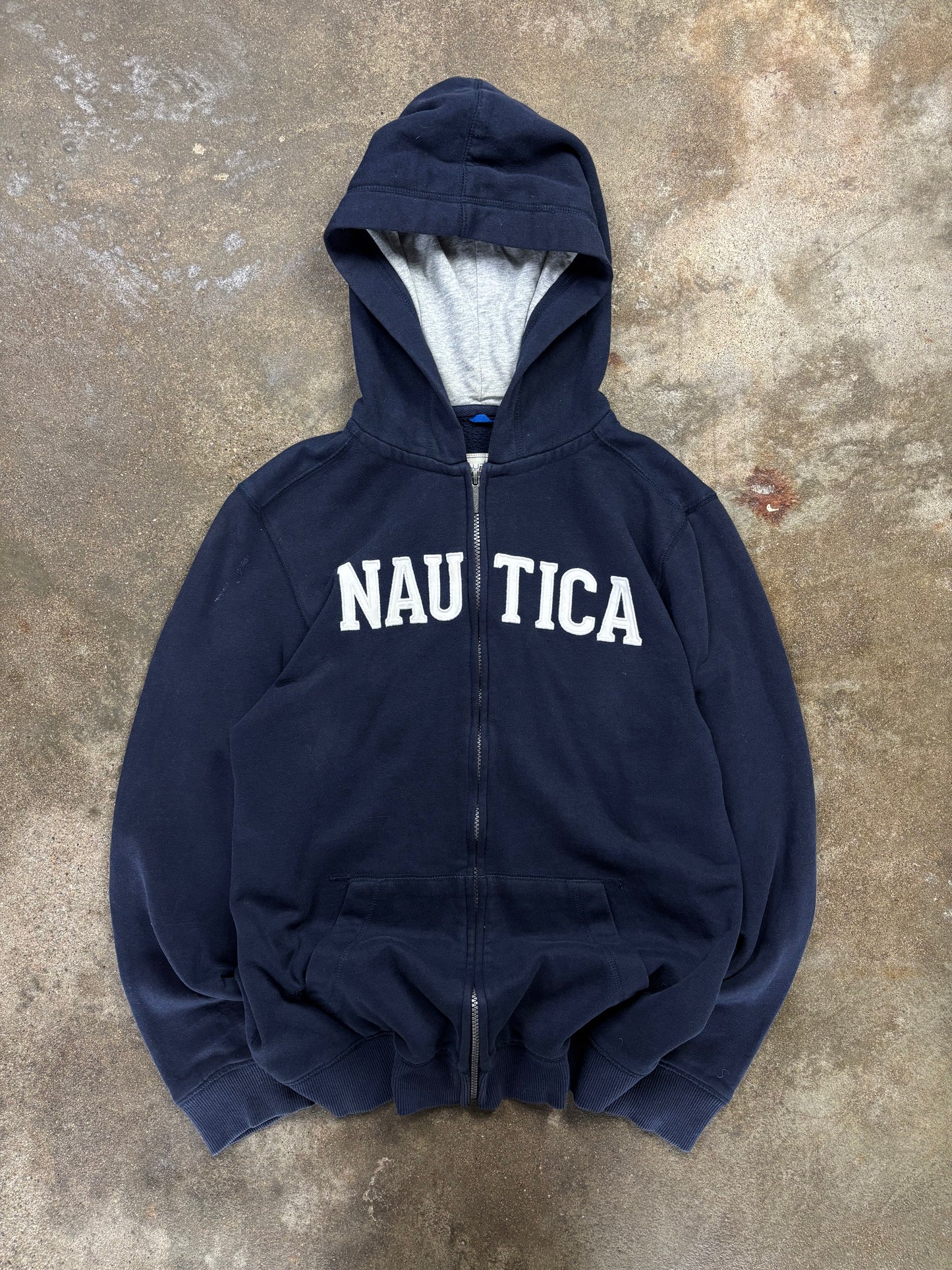 Vintage Nautica Zip Hoodie