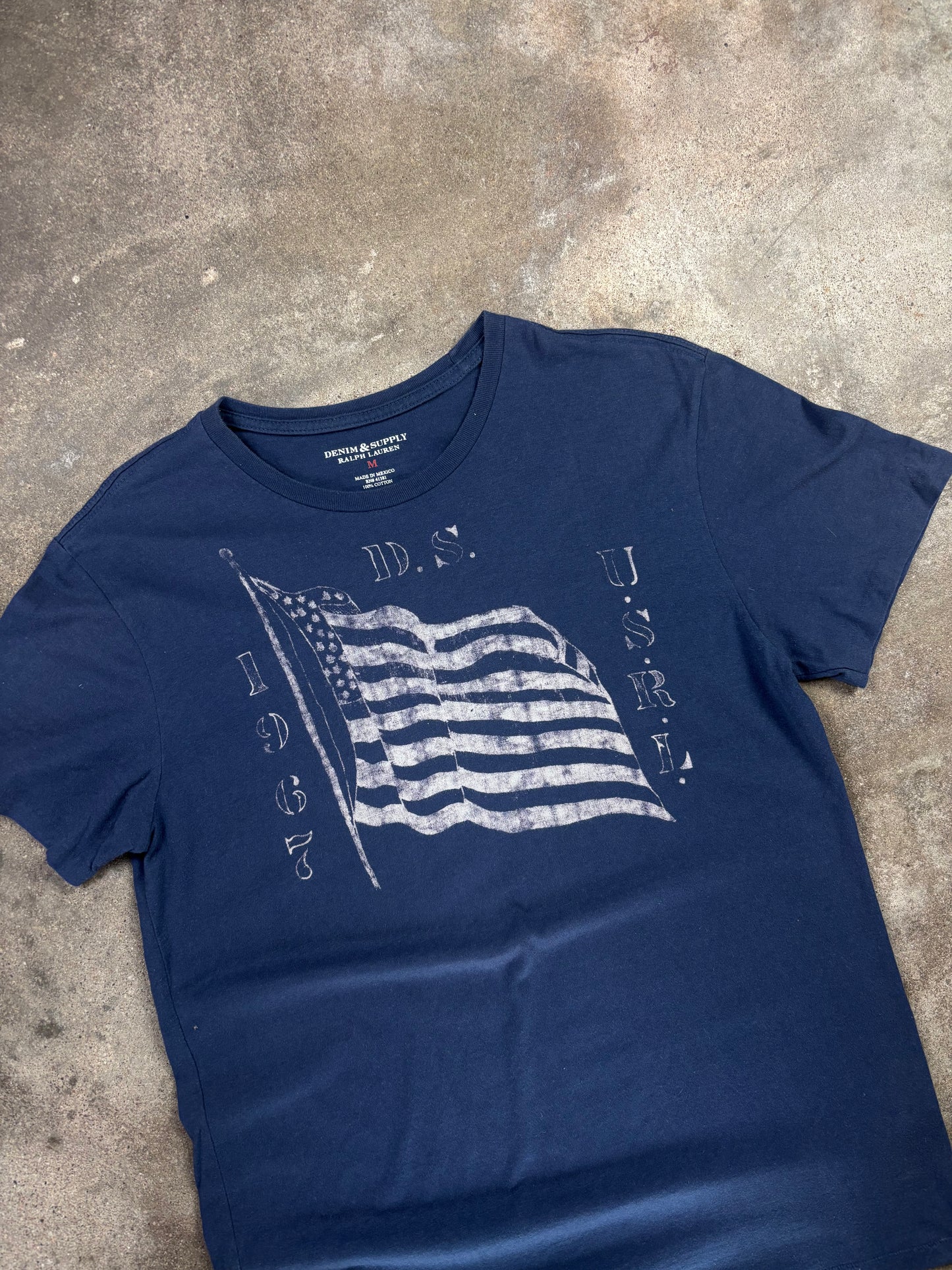 Vintage Ralph Lauren US FLag Polo