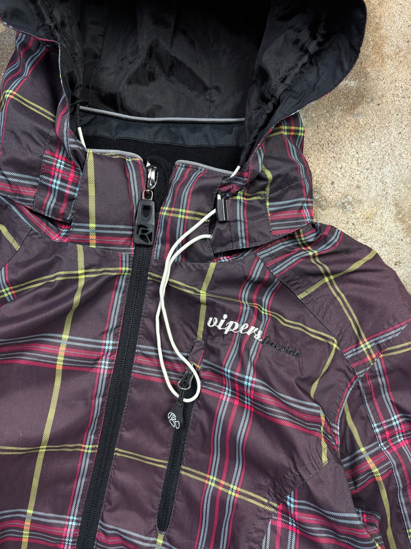 Vintage Checkered Winterjacket