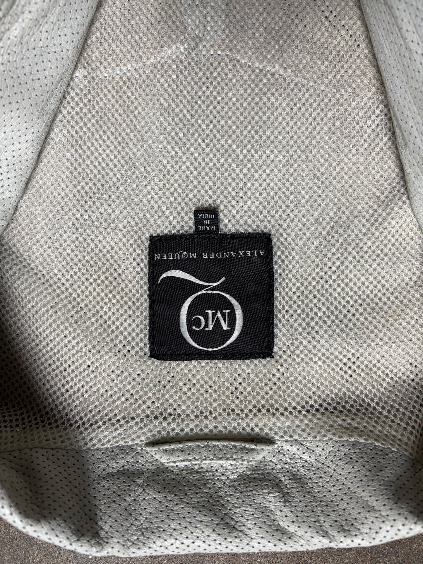 Vintage Alexander Mc Queen (McQ) Leather Jacket