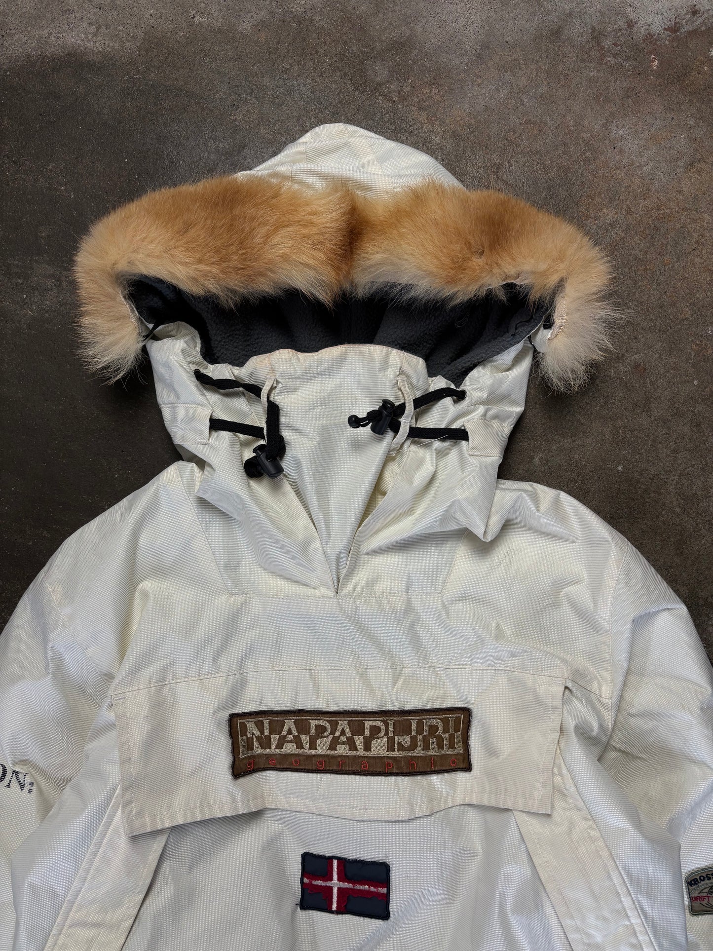 Vintage Napapijri  Fur Half Zip