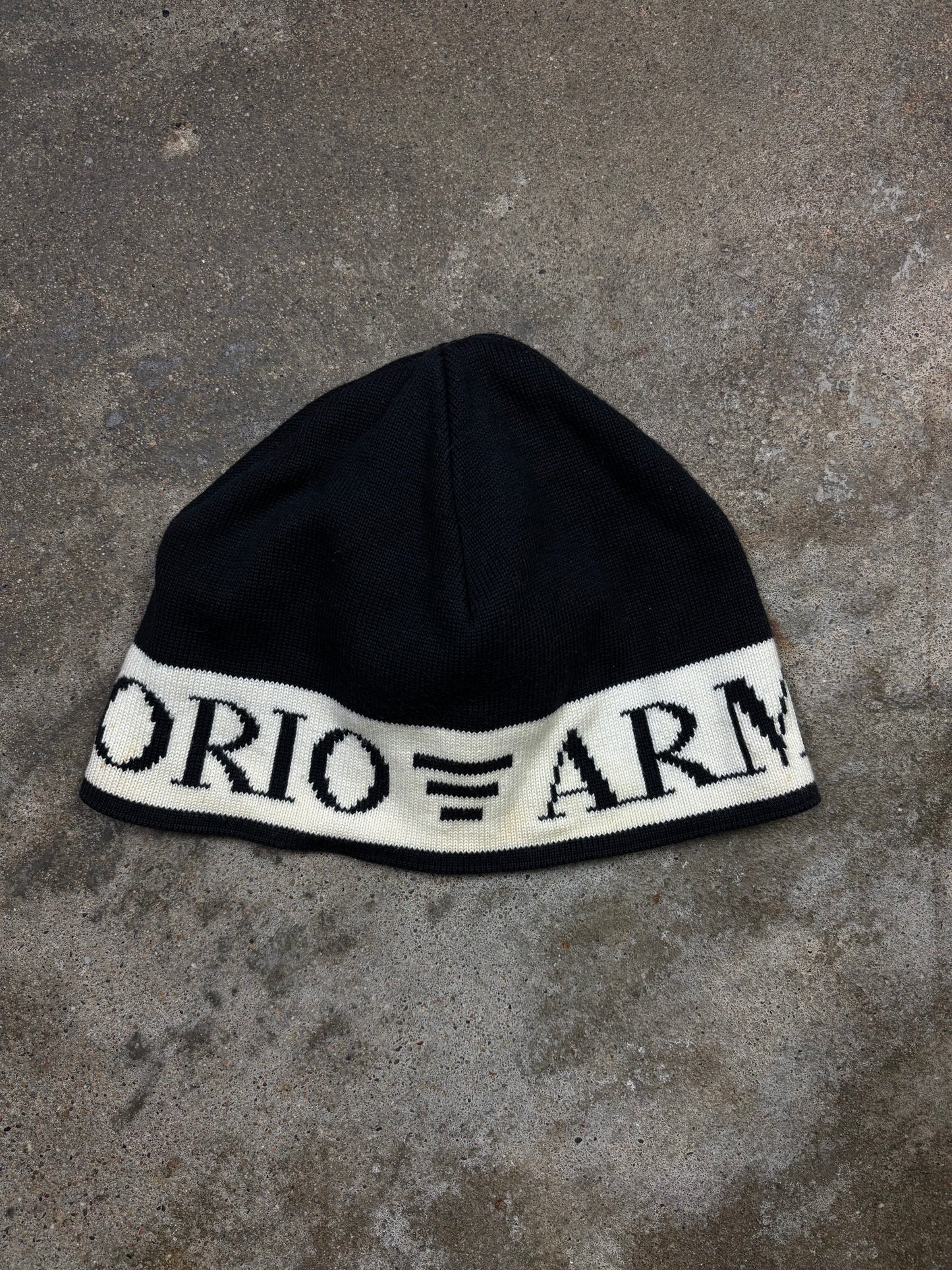 Vintage Emporio Armani Skull Cap / Beanie