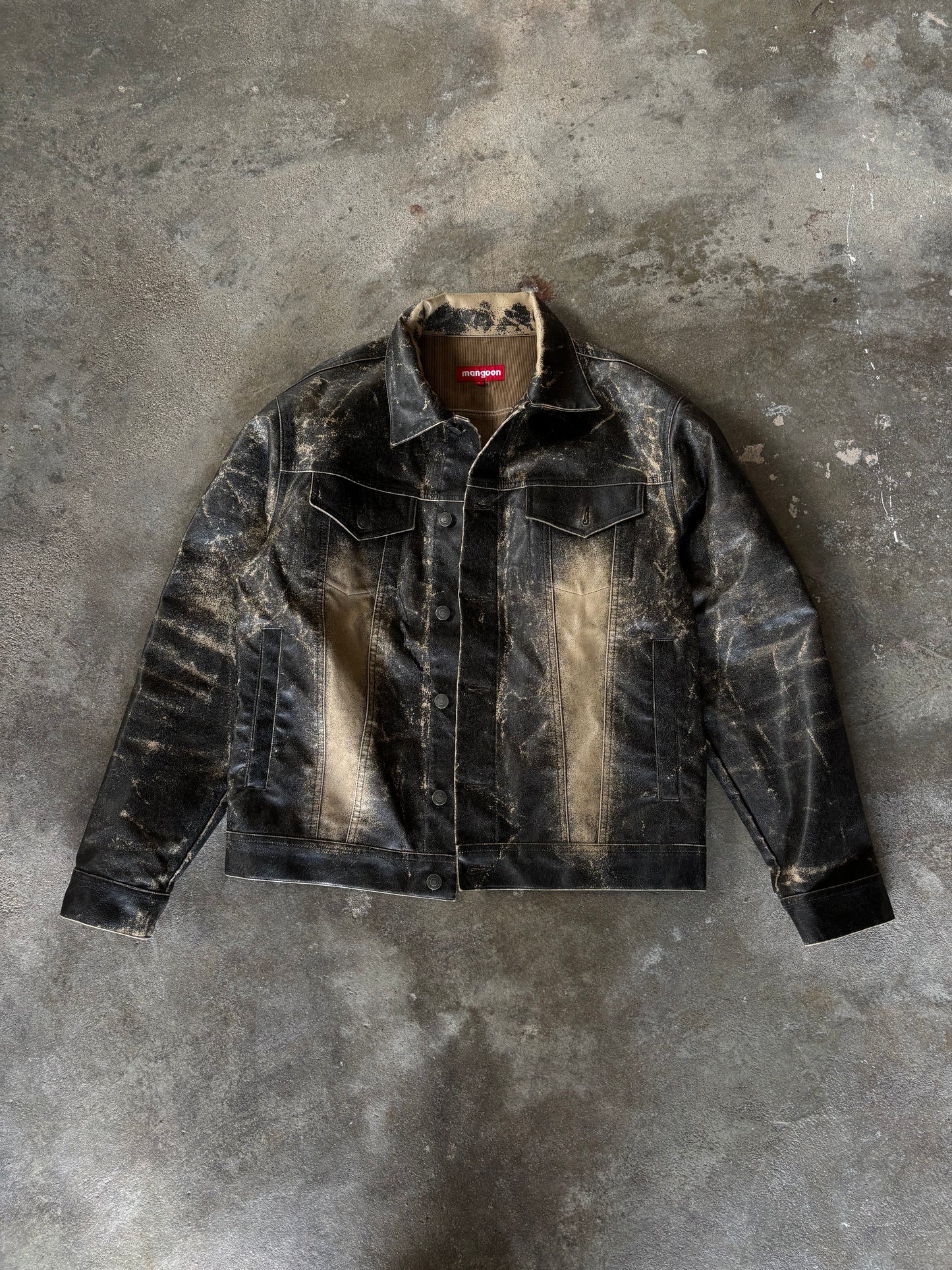 Vintage Leather / Biker Jacket