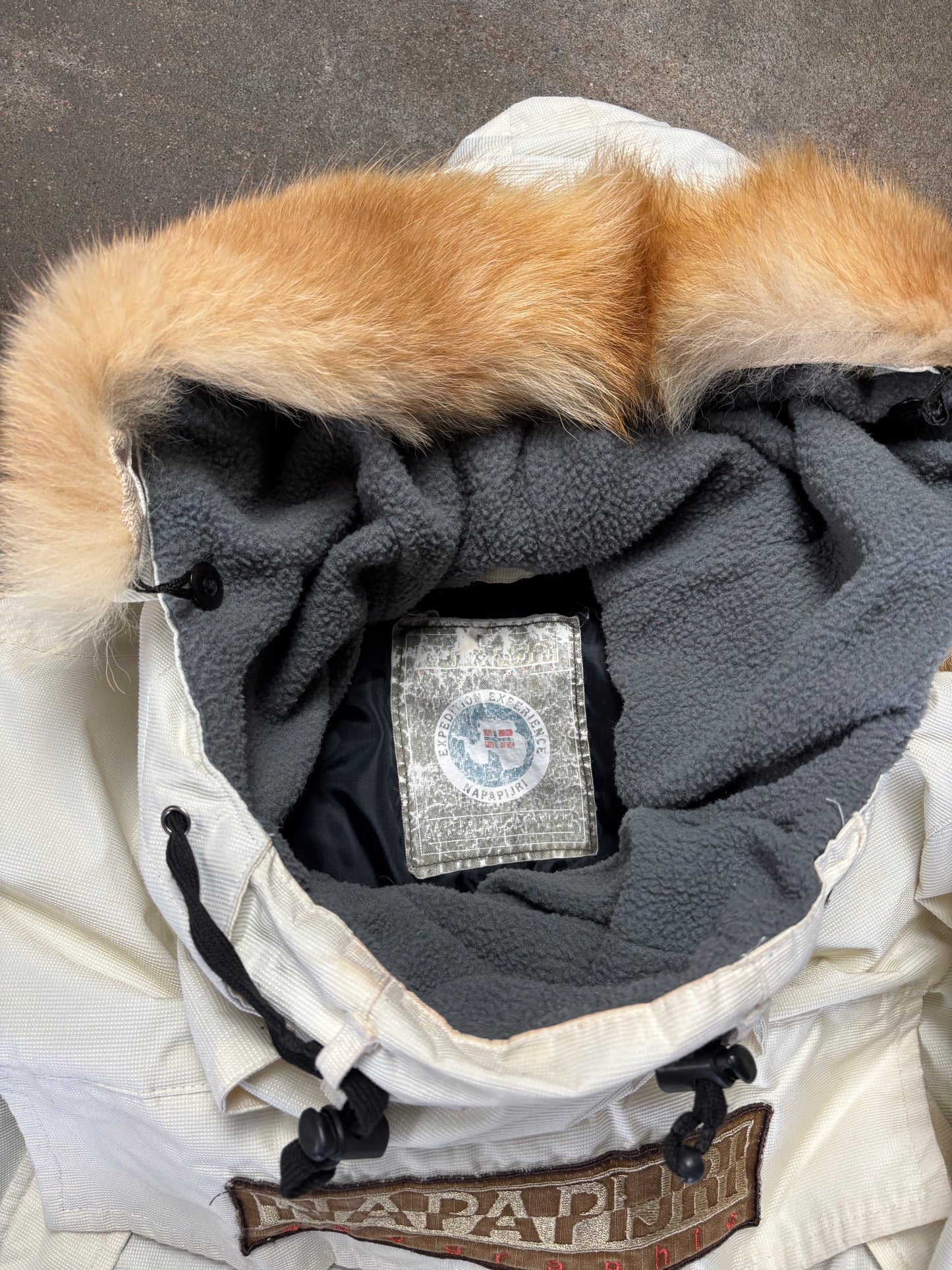 Vintage Napapijri  Fur Half Zip