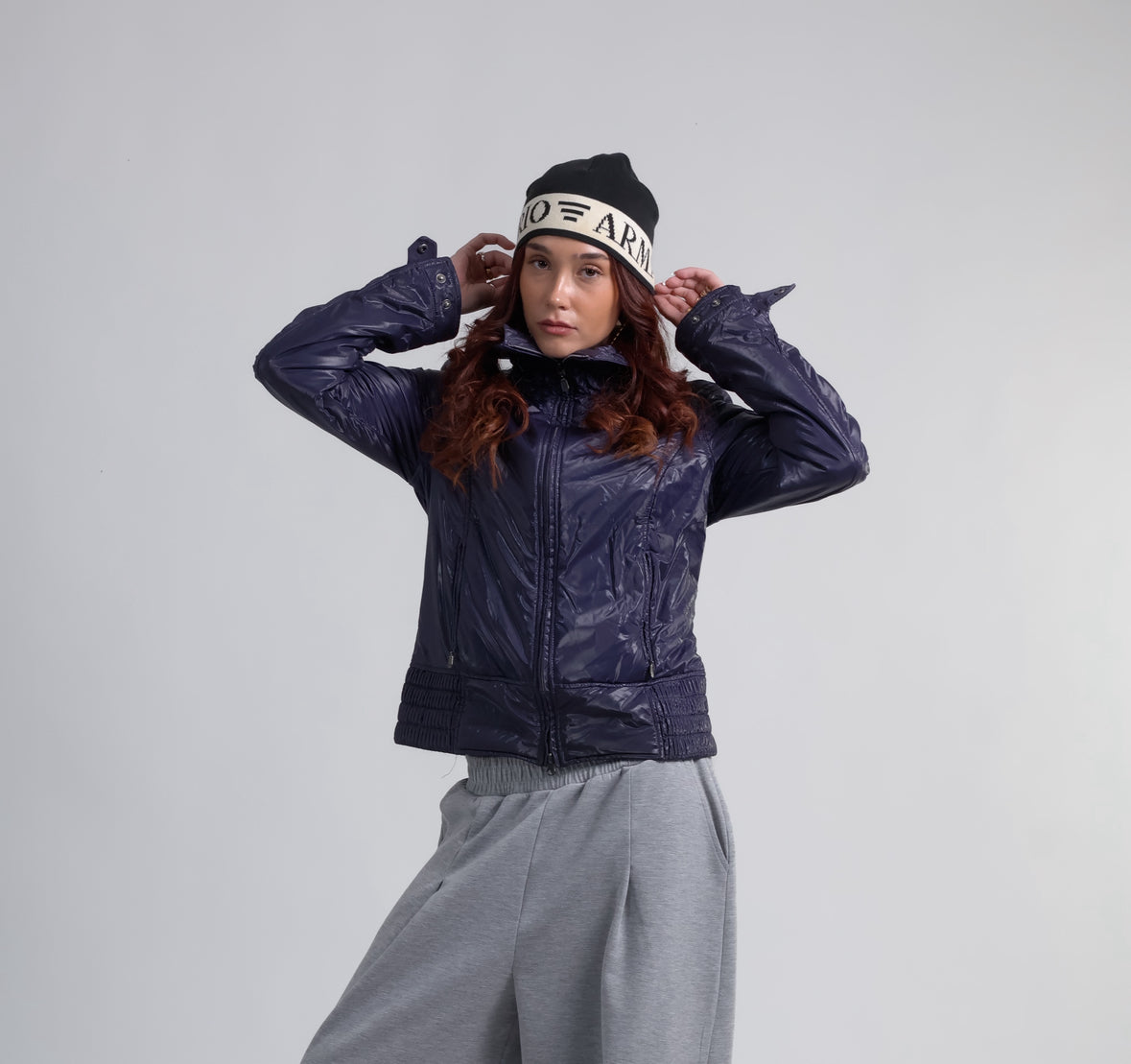 Vintage Emporio Armani Skull Cap / Beanie