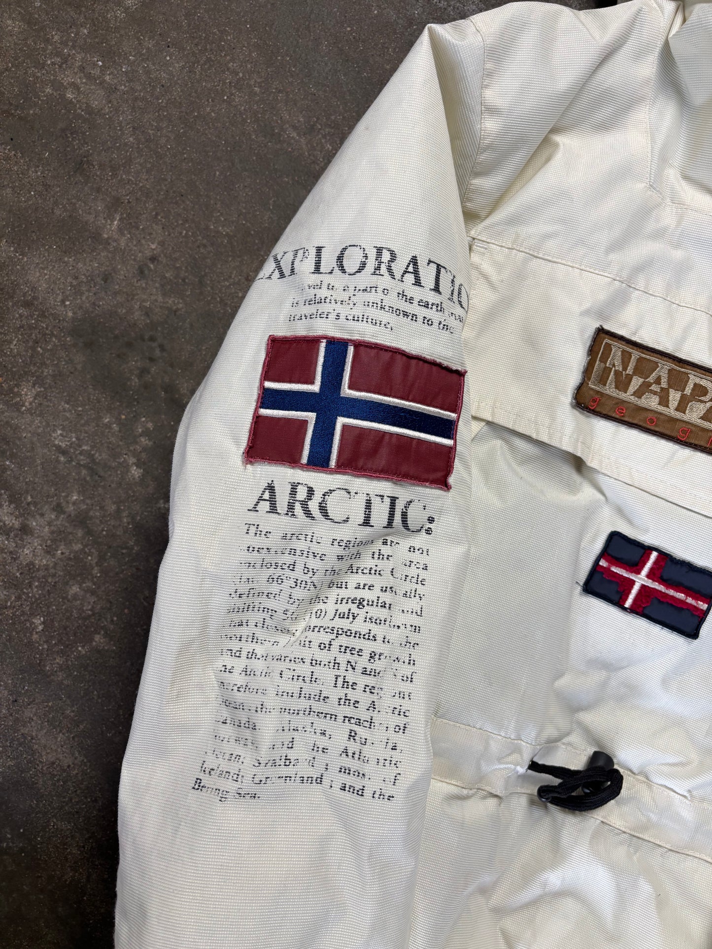 Vintage Napapijri  Fur Half Zip