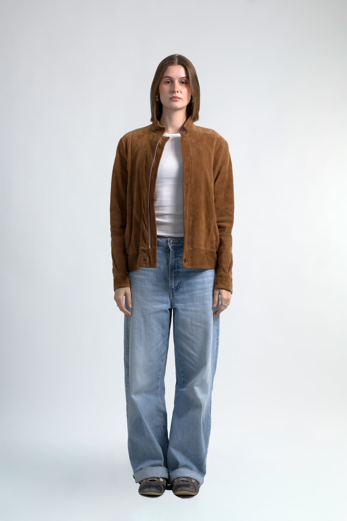 Vintage Vera Pelle Suede Leather Jacket