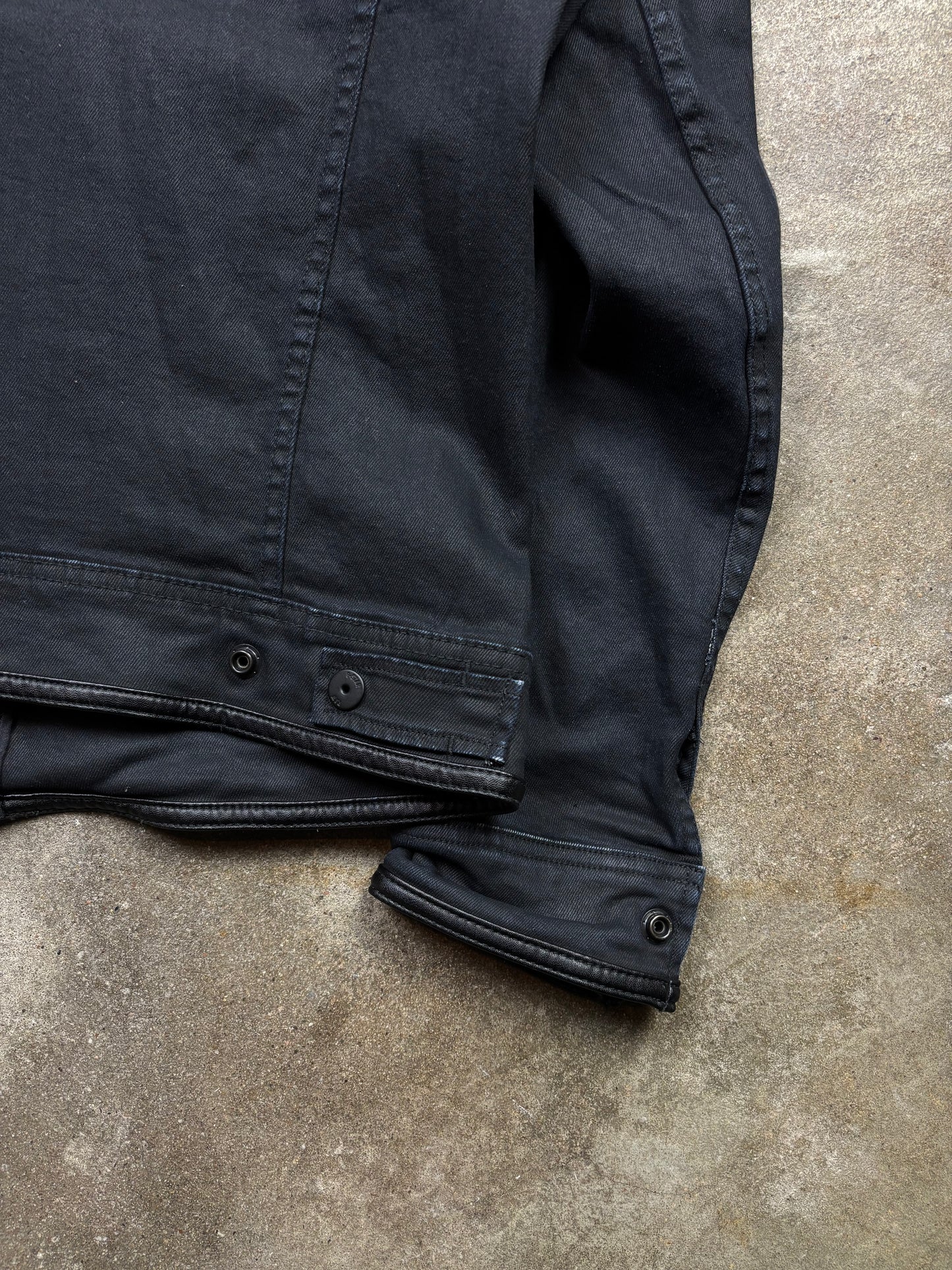 Vintage G-Star Waxed Denim Jacket Size M
