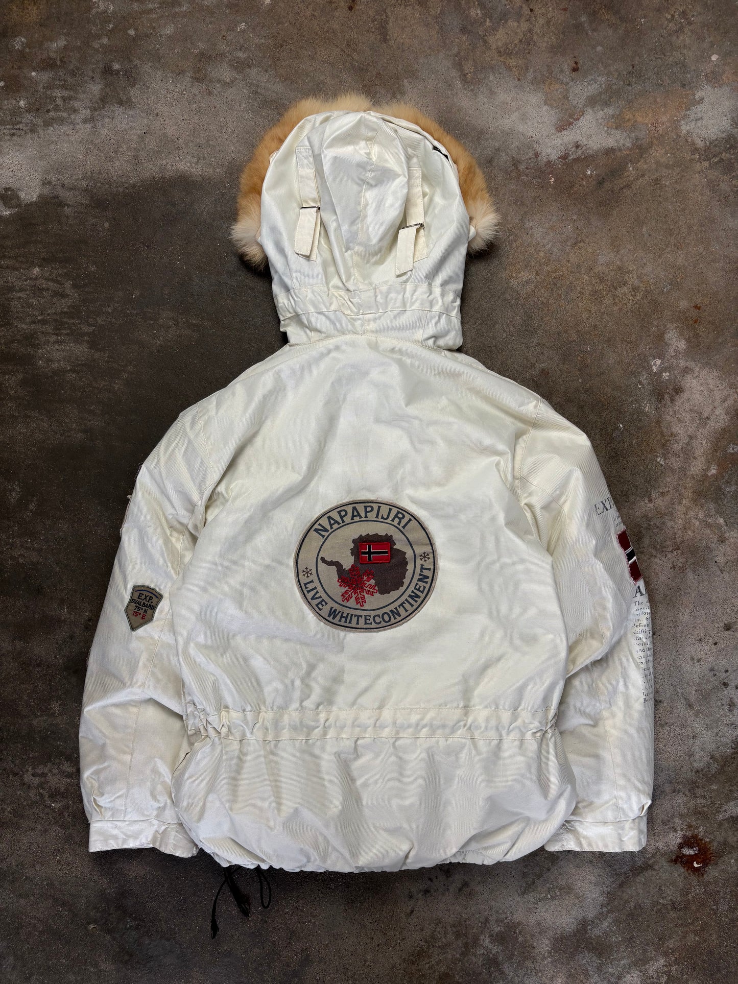 Vintage Napapijri  Fur Half Zip