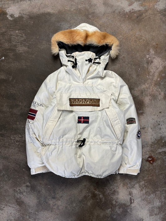 Vintage Napapijri  Fur Half Zip