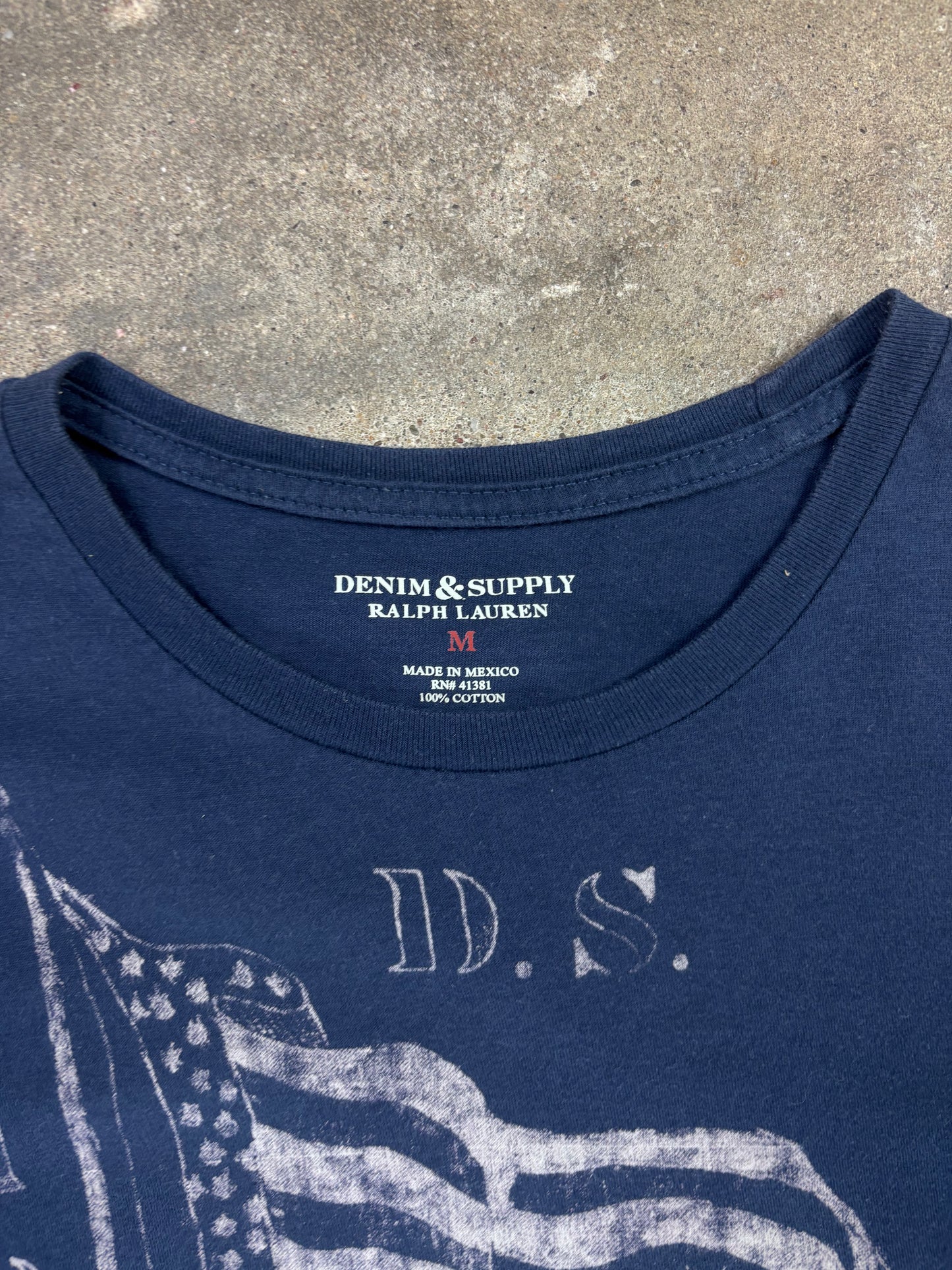 Vintage Ralph Lauren US FLag Polo