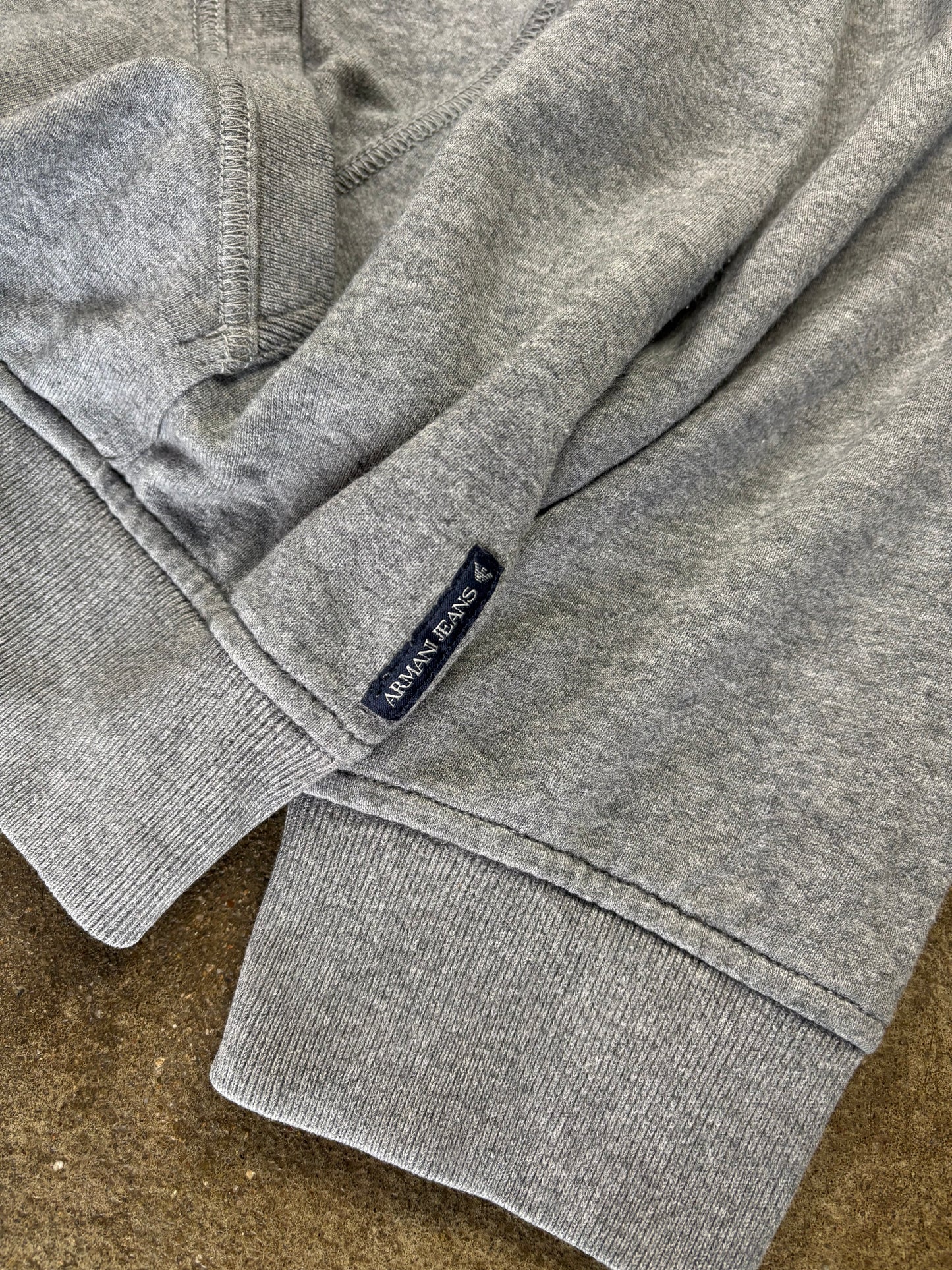 Vintage Armani Jeans Zip Hoodie