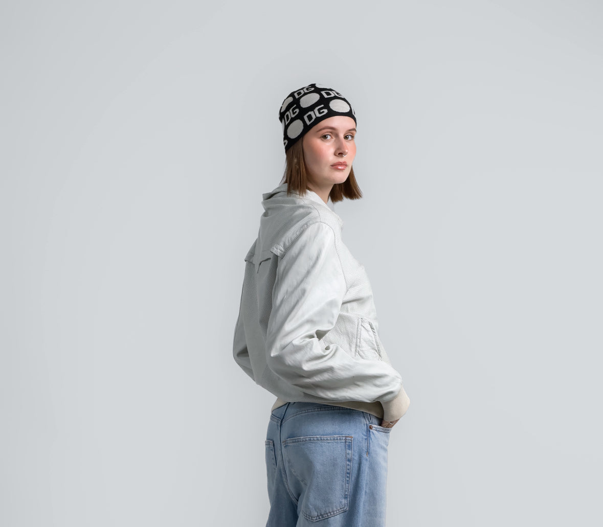 Vintage Dolce& Gabbana Skull Cap/ Beanie