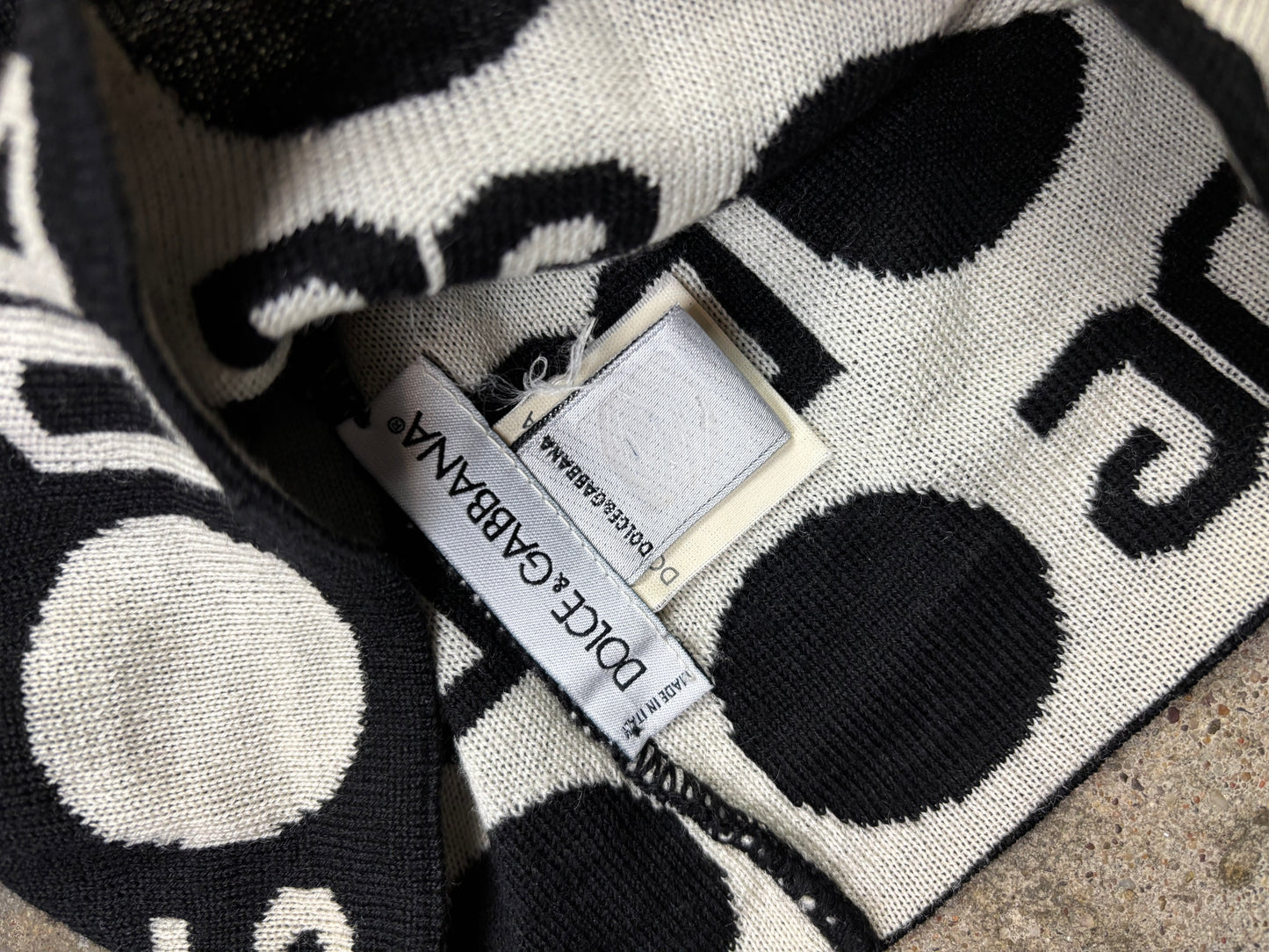 Vintage Dolce& Gabbana Skull Cap/ Beanie