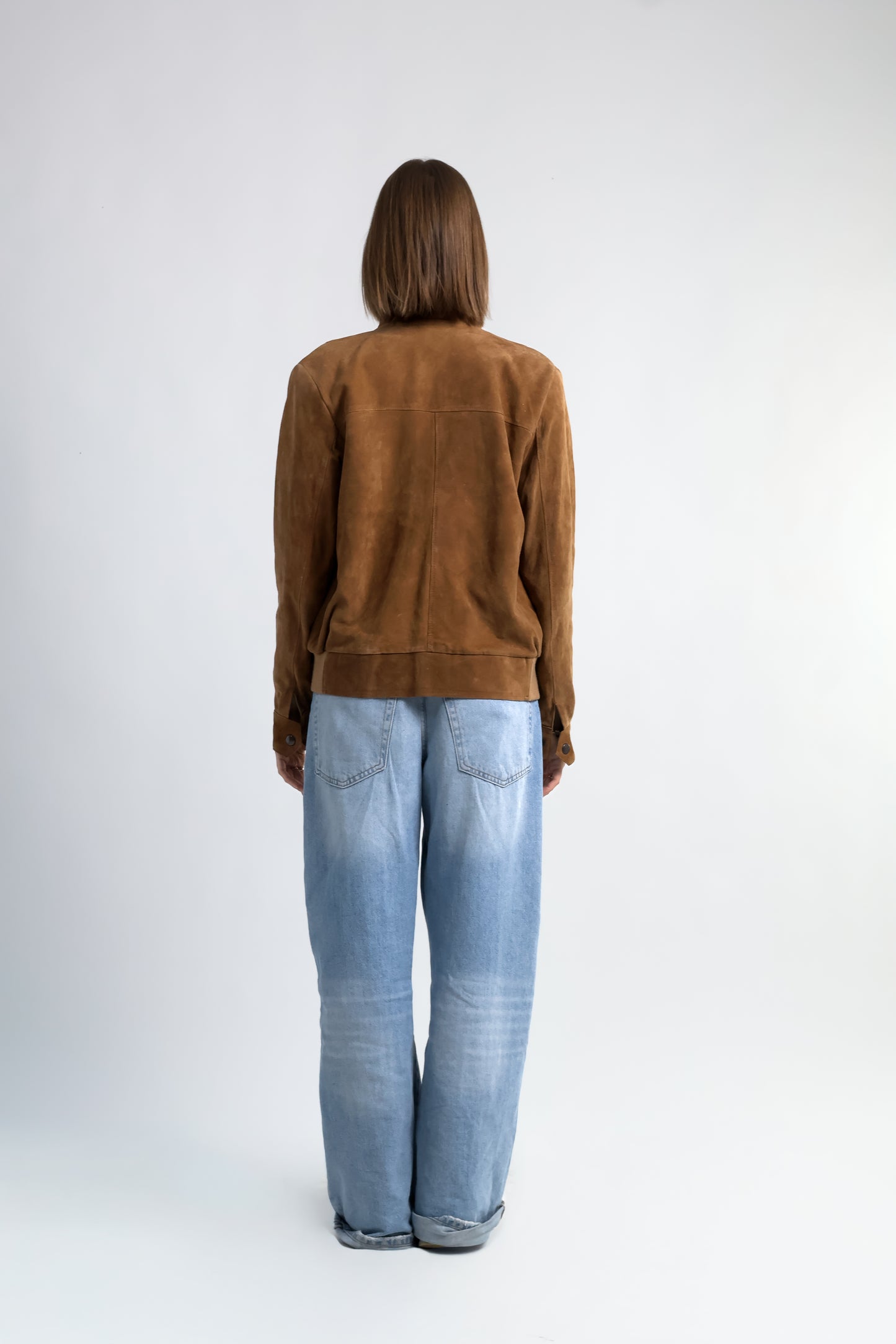 Vintage Vera Pelle Suede Leather Jacket