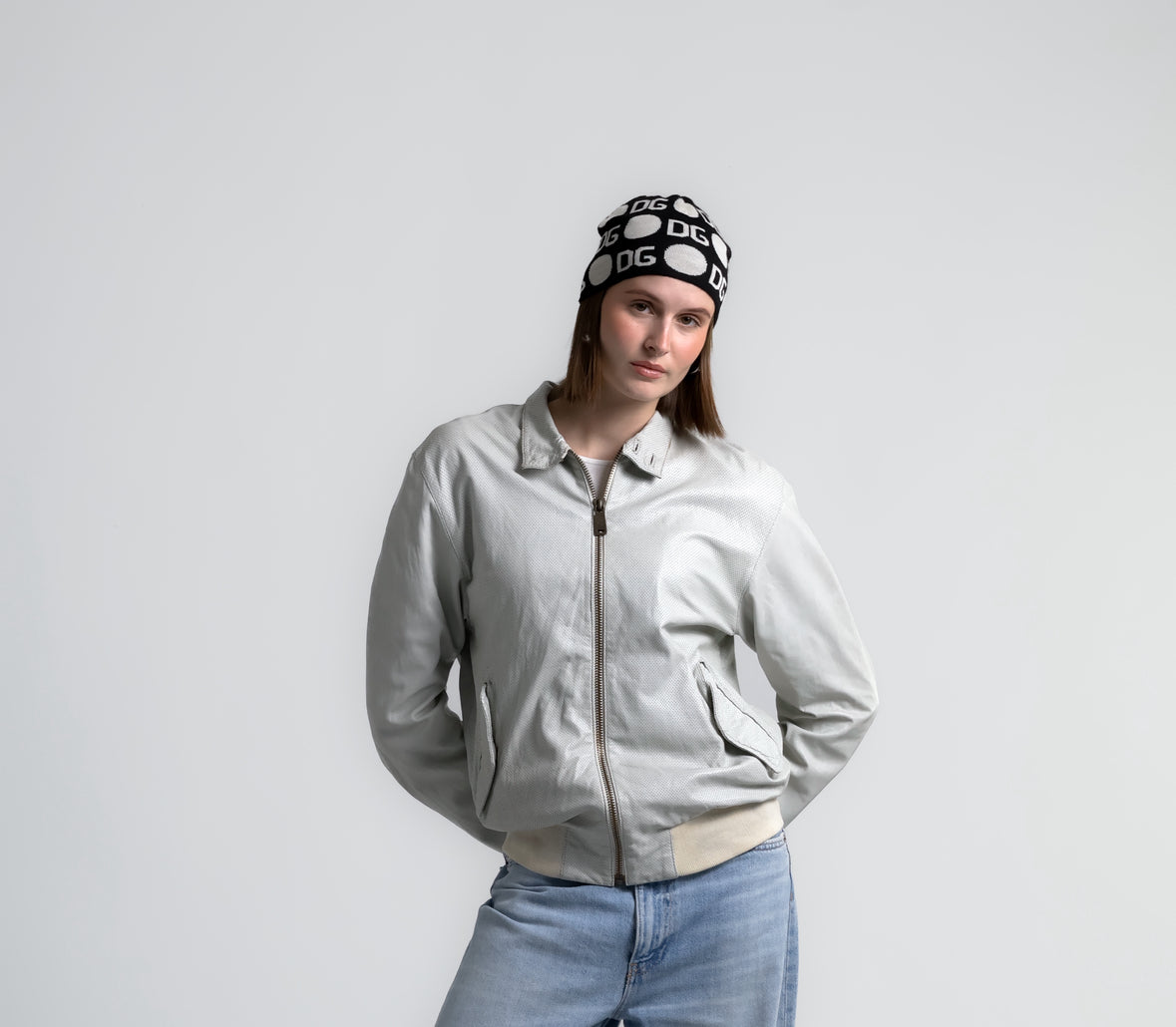 Vintage Dolce& Gabbana Skull Cap/ Beanie