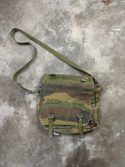 Vintage Camouflage Crossbody Bag