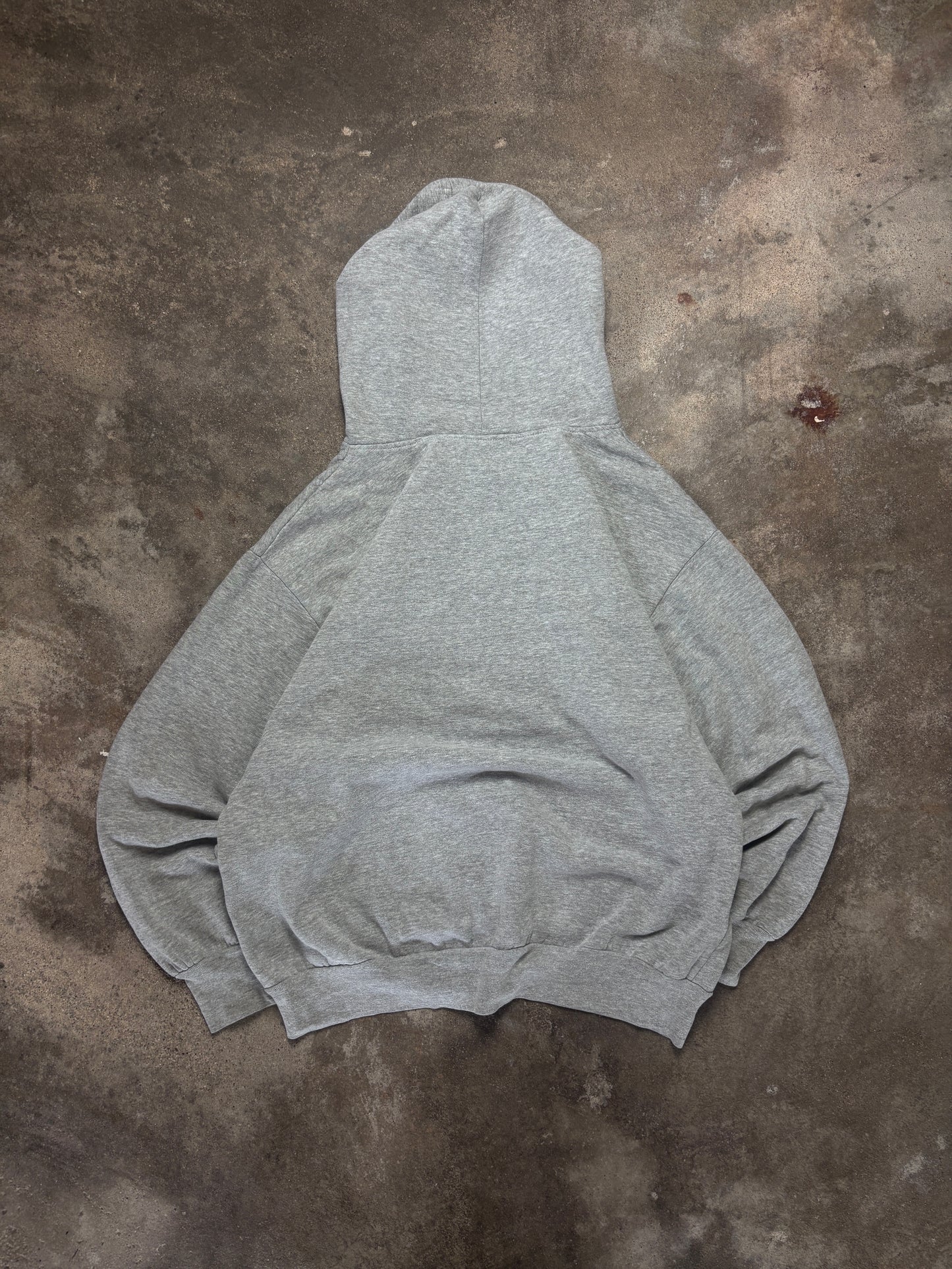Vintage Washed Grey Army Hoodie