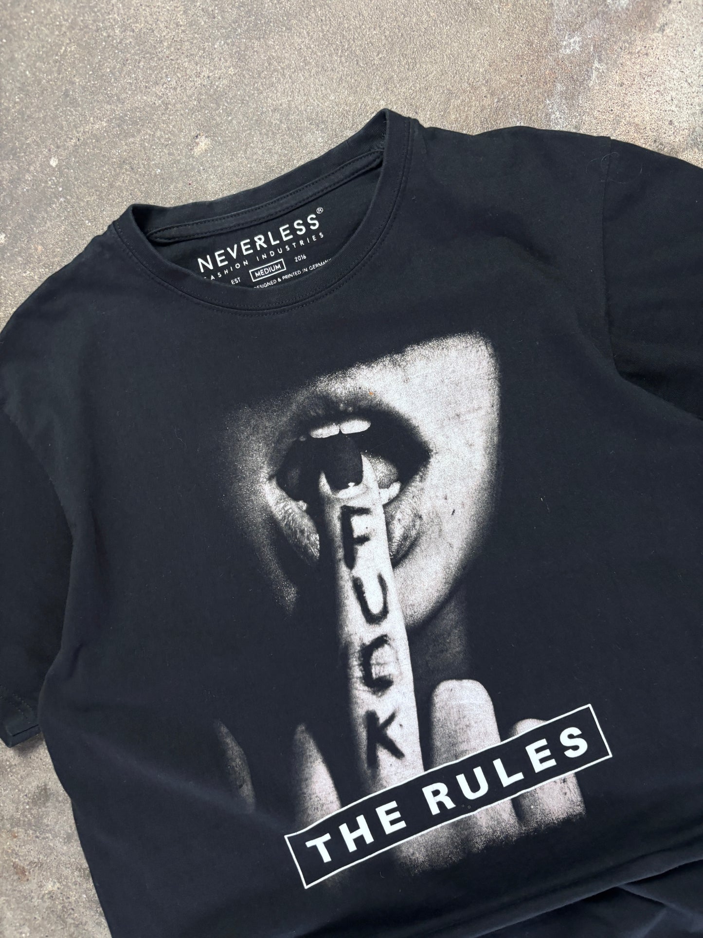 Vintage Neverless "Fuck The Rules" T-Shirt