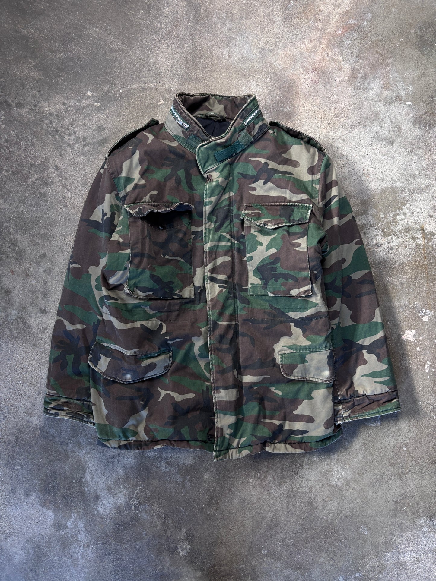 Vintage Delta ind. Camouflage Jacket