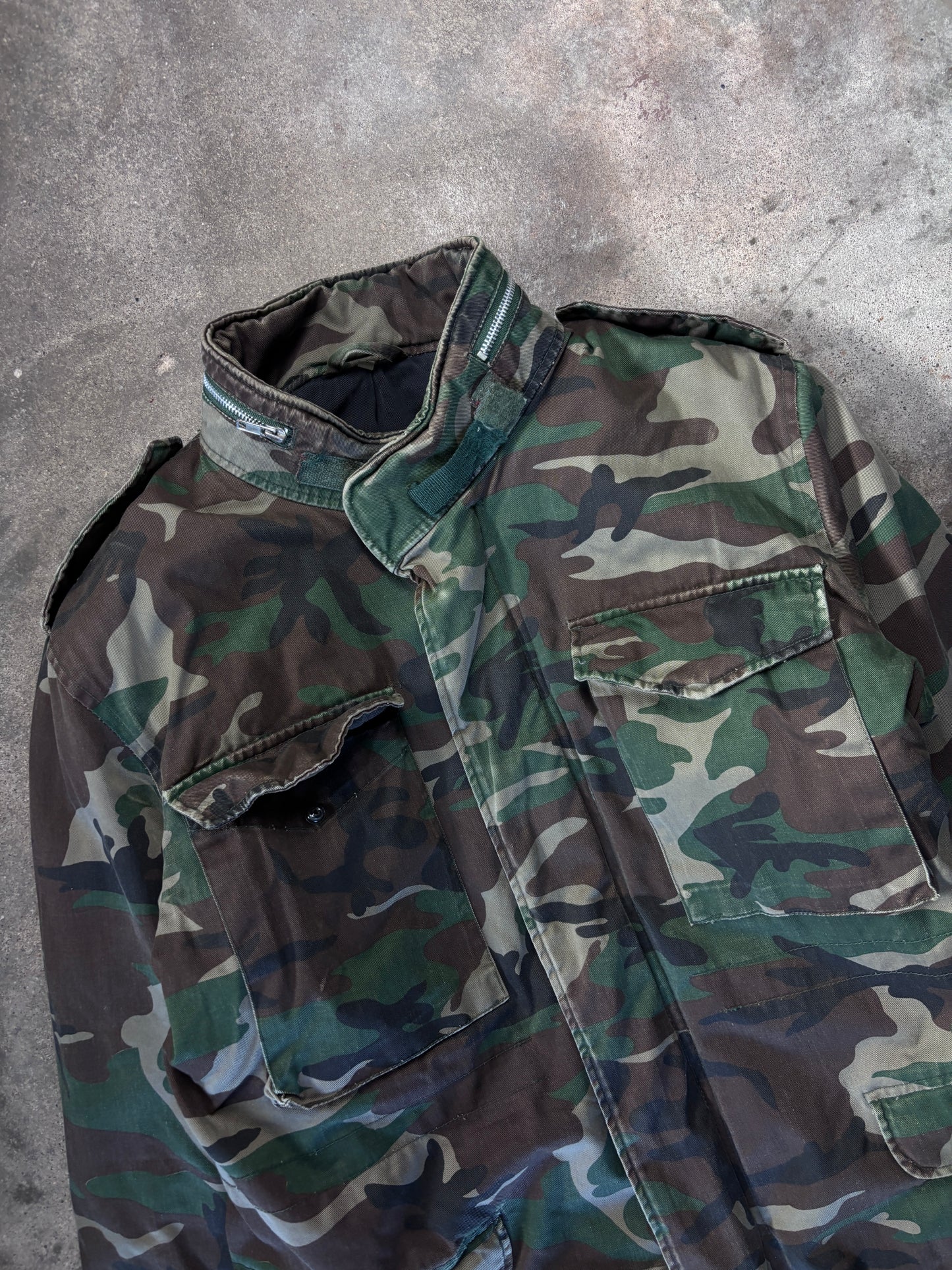 Vintage Delta ind. Camouflage Jacket