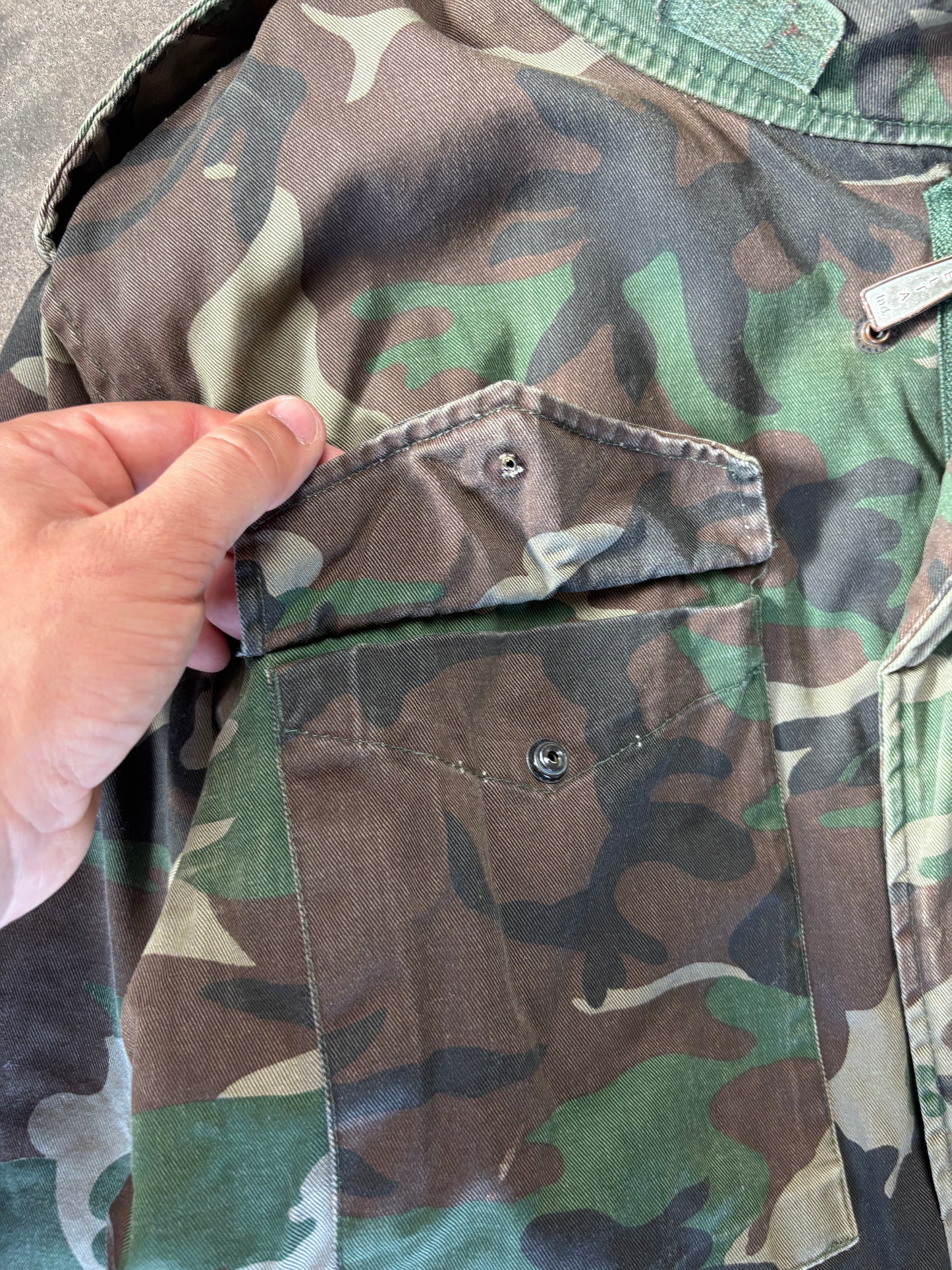 Vintage Delta ind. Camouflage Jacket