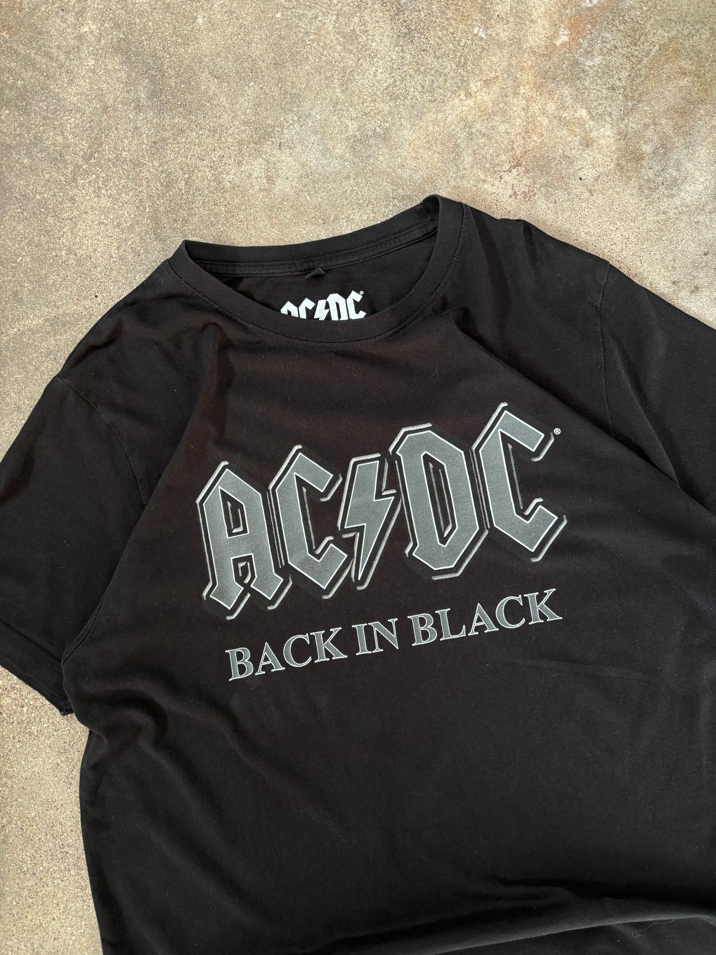 Vintage ACDC Back in Black Bandshirt