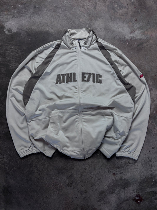 Vintage Athletic 71 Embroidered Spellout Cream Trackjacket