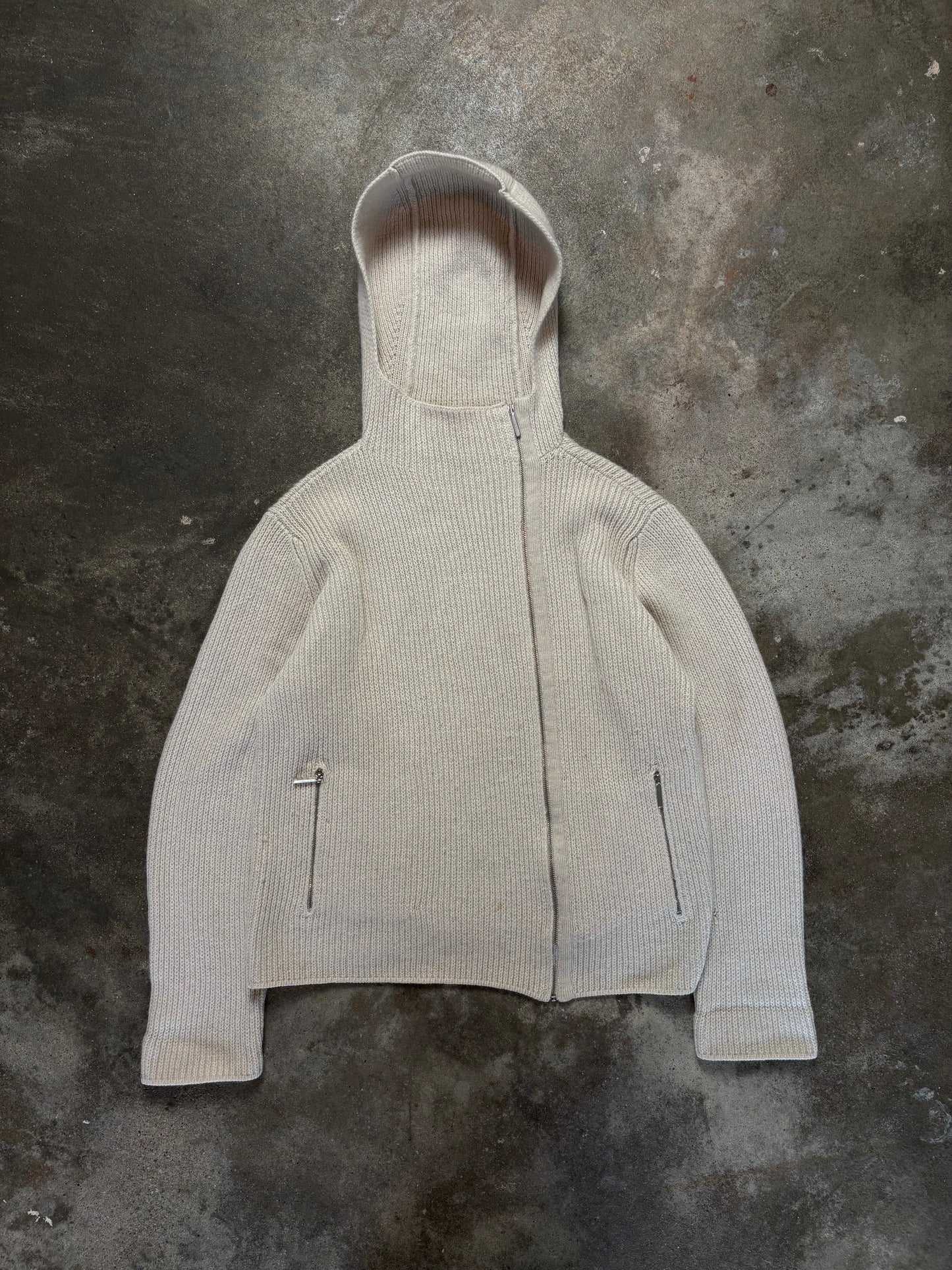 VIntage Max & Mara Asymmetric Zip Jacket